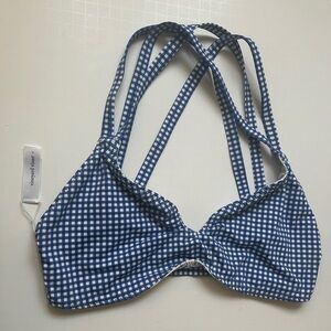 Vineyard Vines Gingham bikini top size S